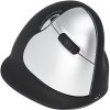 R-GO Tools HE Ergonomic mouse, Right Handed, Wireless, Black/Silver (L)