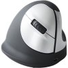 R-GO Tools HE Ergonomic mouse, Right Handed, Wireless, Black/Silver (M)