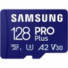 Samsung Pro+, microSDXC, 128GB, UHS-I, U3, V30 +Adapter
