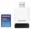 Samsung PRO Plus, SDXC, 256GB, UHS-I, U3, V30 +Adapter