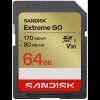 SanDisk EXTREME SD UHS-I 64GB SD 170MB/S(R) / 80MB/S(W)