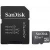 SanDisk microSDHC, 32GB, Class 4 +Adapter