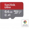 Sandisk Ultra, microSDHC, 64GB, UHS-I, U1, V10 For Chromebooks