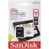 Sandisk Ultra, microSDXC, 256GB, UHS-I, U1, V10 +Adapter