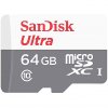SanDisk Ultra, microSDXC, 64GB, UHS-I, U1, V10 +Adapter