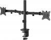 Savio Dual monitor desk mount, 17-32"