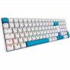 Sharkoon SKILLER SGK50 S2 PBT (white, DE layout, Gateron G Pro 3.0 Yellow)