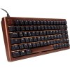 Sharkoon SKILLER SGK50 S3 Wood PBT (wood/black, DE layout, Gateron G Pro 3.0 Yellow)