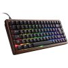 Sharkoon SKILLER SGK50 S3 Wood PBT (wood/black, IT layout, Gateron G Pro 3.0 Yellow)