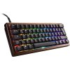 Sharkoon SKILLER SGK50 S4 Gen2 Wood PBT (wood/black, IT layout, Gateron G Pro 3.0 Yellow)