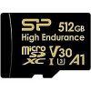 Silicon Power High Endurance, microSDXC, 512GB V30 +Adapter