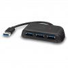 Speedlink SNAPPY EVO USB Hub , 4-Port, USB 3.0, USB 3.1 Gen 1 , USB 3.2 Gen 1 (5 Gbit-s), Passive, Schwarz