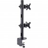 Startech Desk Mount For 2x Vertically Stacked Monitors, 17-49"