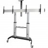Startech Height Adjustable Dual TV Cart, 37-60"