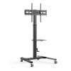 Techly Floor Trolley with Shelf for TV, 32-70"