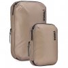 Thule | Compression Cube Set, Small/Medium | Packing Cube | Gentle Beige
