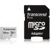 Transcend 300S, microSDXC, 64GB, Cass 10, UHS-I, U1 +Adapter