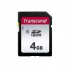 Transcend 300S, SDHC, 4GB, Class 10