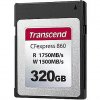 Transcend 320GB CFExpress Card 2.0 SLC mode
