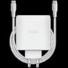 Trust Lādētājs Trust MAXO 100W 2xUSB-C GaN White