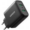 Ugreen Ladegerät Dual USB-A QC 3.0 36W Wall