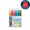 Vaska krītiņi plastmasas korpusā STAEDTLER NORIS CLUB 221 diametrs 6mm, 12 krāsas
