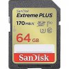 Western Digital Extreme Plus, SDXC, 64GB, Class 10, UHS-I, U3, V30
