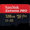 Western Digital Extreme Pro, microSDXC, 128GB, UHS-I, U3, V30 +Adapter