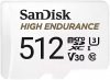 Western Digital High Endurance, MicroSDXC, 512GB, UHS-I, U3, V30 +Adapter