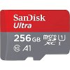 Western Digital SanDisk Ultra, microSDXC, 256GB, UHS-I, U1, V10 +Adapter