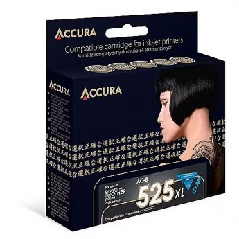 Accura ink Brother (LC525C) zamiennik XXL