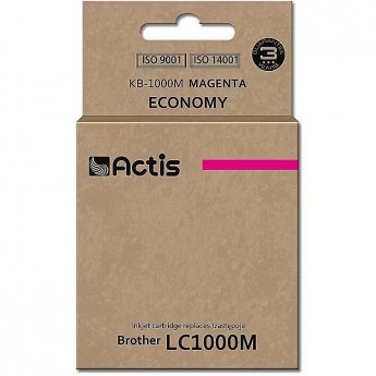 Actis KB-1000M ink (replacement for Brother LC1000M/LC970M; Standard; 36 ml; magenta)