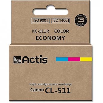 Actis KC-511R ink (replacement for Canon CL-511replacement; Standard; 12 ml; color)