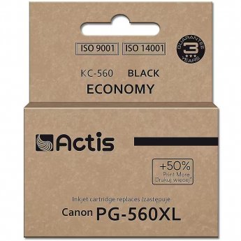 Actis KC-560 Canon printer ink, replacement PG-560XL; Supreme; 22ml; black. Prints 50% more than the OEM.