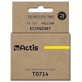 Actis KE-714 ink (replacement for Epson T0714/T0894/T1004; Standard; 13.5 ml; yellow)