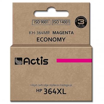 Actis KH-364MR ink (replacement for HP 364XL CB324EE; Standard; 12 ml; magenta)