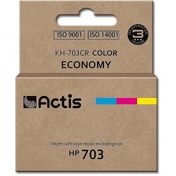 Actis KH-703CR ink (replacement for HP 703 CD888AE; Standard; 12 ml; color)