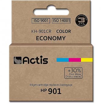 Actis KH-901CR ink for HP printer; HP 901XL CC656AE replacement; Standard; 18 ml; color