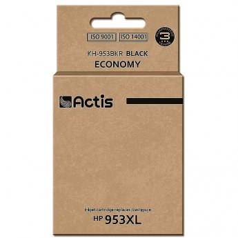Actis KH-953BKR ink (replacement for HP 953XL L0S70AE; Standard; 50 ml; black)- New Chip