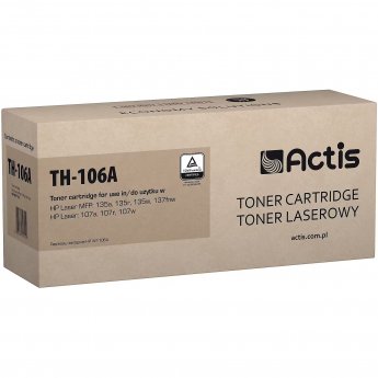 Actis TH-106A toner (replacement for HP 106A W1106A; Standard; 6000 pages; black)