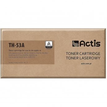 Actis TH-53A Printer Toner cartridge HP, Canon, Compatible for HP 53A Q7553A, Canon CRG-715;  Standard;  3000 pages;  black.