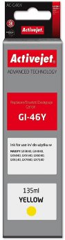 ActiveJet AC-G46Y Ink cartridge for Canon printers, replacement for Canon GI-46Y; Supreme; 135 ml; yellow