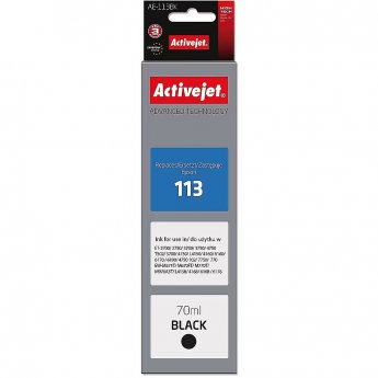 ActiveJet AE-113Bk ink (replacement for Epson 113 C13T06B140; Supreme; 70 ml; black)