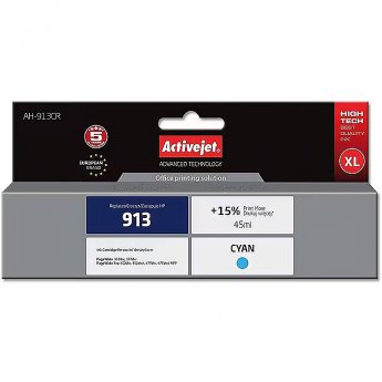 ActiveJet AH-913CR (zamiennik HP 913 F6T77AE; Premium; 45 ml; niebieski)