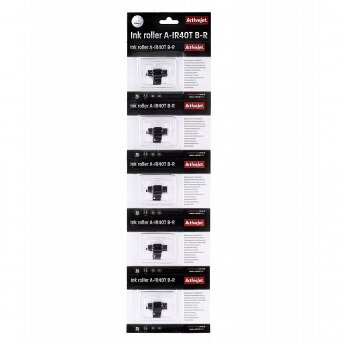 ActiveJet A-IR40T color roller set (replacement for Epson IR40T; Supreme; black, red, 5 pcs)