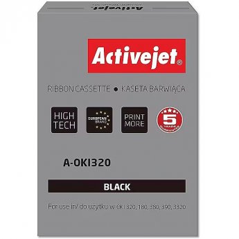 ActiveJet A-OKI320 Ribbon (replacement OKI 9002303; 3000000 characters; Supreme; black) 100 pieces