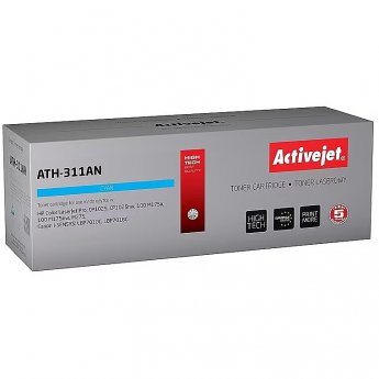 ActiveJet ATH-311AN toner (replacement for HP 126A CE311A, Canon CRG-729C; Premium; 1000 pages; cyan)