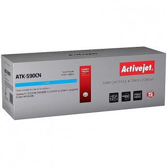 ActiveJet ATK-590CN toner (replacement for Kyocera TK-590C; Supreme; 5000 pages; cyan)