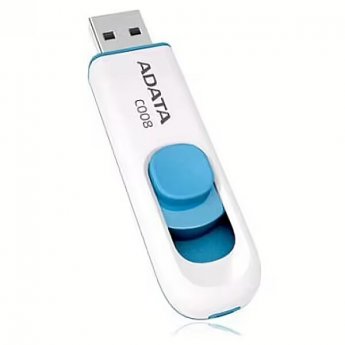 ADATA Classic C008, 64GB, White & Blue