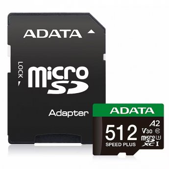 ADATA Speed Plus, microSDXC, 512GB